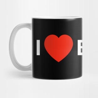 Beaver, PA Love - White Text Mug